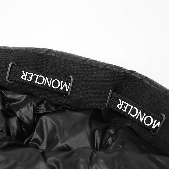 MONCLER Down jacket 100% nylon [Filling] 90% down, 10% feather black mens 2 Used Authentic