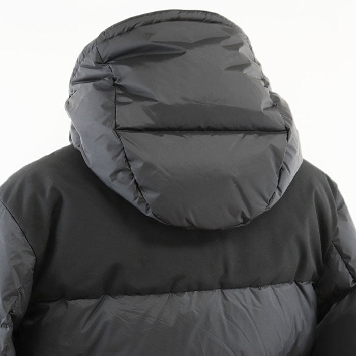 BURBERRY Down jacket [Outer material] 100% nylon; [Lining] 100% polyamide; [Filling] 80% down, 20% feather; [Other material] 87% polyester, 13% cotton black mens L Used Authentic