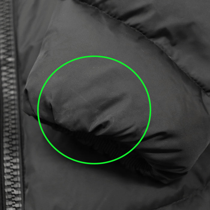 MONCLER coat [Outer material] 100% nylon [Lining] 100% nylon [Filling] 90% down, 10% feather black Women 2 Used Authentic