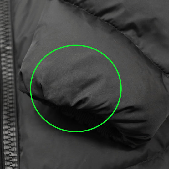 MONCLER coat [Outer material] 100% nylon [Lining] 100% nylon [Filling] 90% down, 10% feather black Women 2 Used Authentic