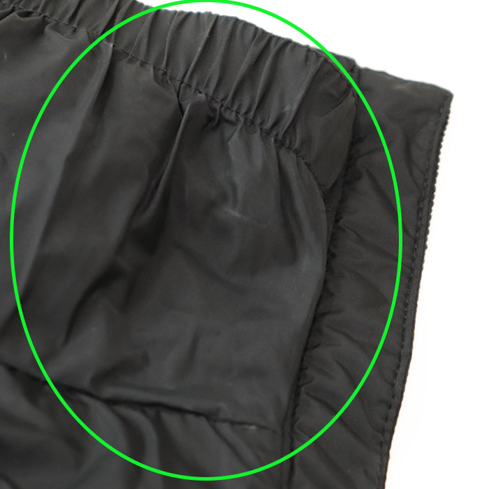 MONCLER coat [Outer material] 100% nylon [Lining] 100% nylon [Filling] 90% down, 10% feather black Women 2 Used Authentic