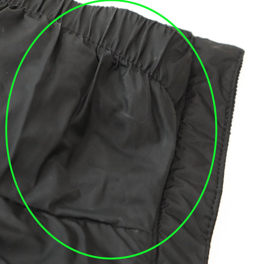 MONCLER coat [Outer material] 100% nylon [Lining] 100% nylon [Filling] 90% down, 10% feather black Women 2 Used Authentic