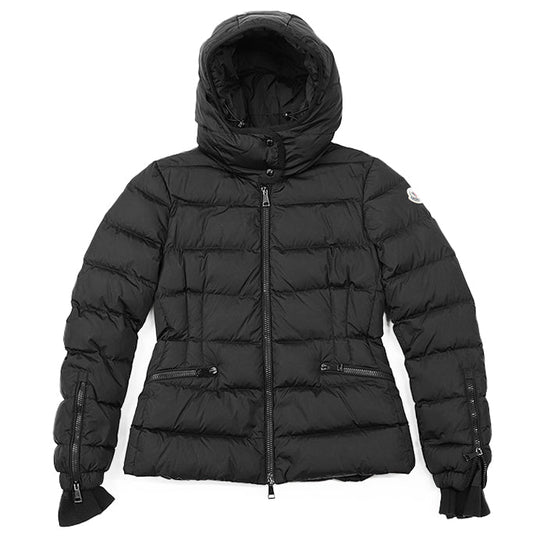 MONCLER Down jacket 100% nylon [Filling] 90% down, 10% feather black BETULA Women Used Authentic