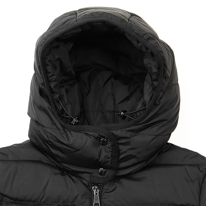 MONCLER Down jacket 100% nylon [Filling] 90% down, 10% feather black BETULA Women Used Authentic