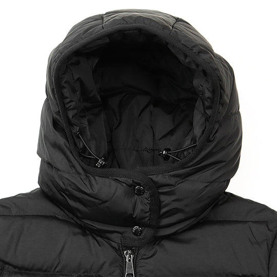 MONCLER Down jacket 100% nylon [Filling] 90% down, 10% feather black BETULA Women Used Authentic