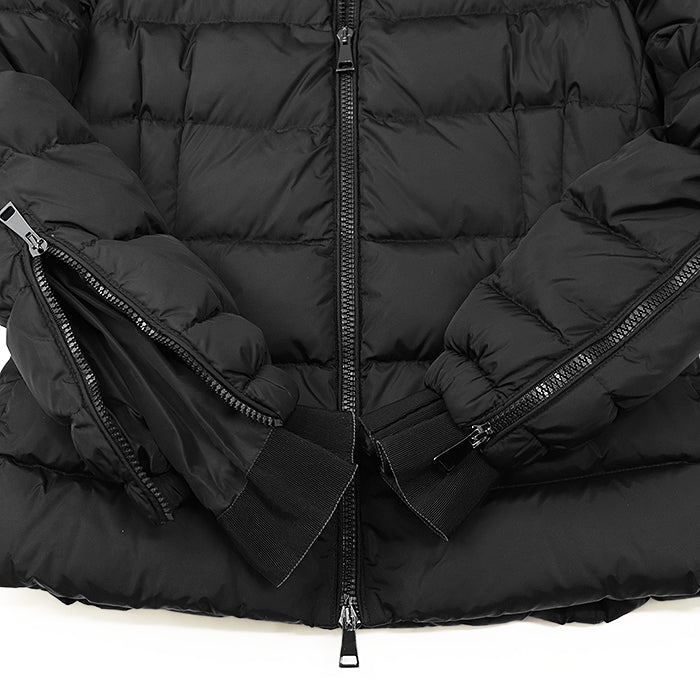 MONCLER Down jacket 100% nylon [Filling] 90% down, 10% feather black BETULA Women Used Authentic