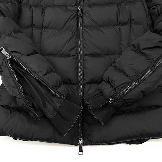 MONCLER Down jacket 100% nylon [Filling] 90% down, 10% feather black BETULA Women Used Authentic