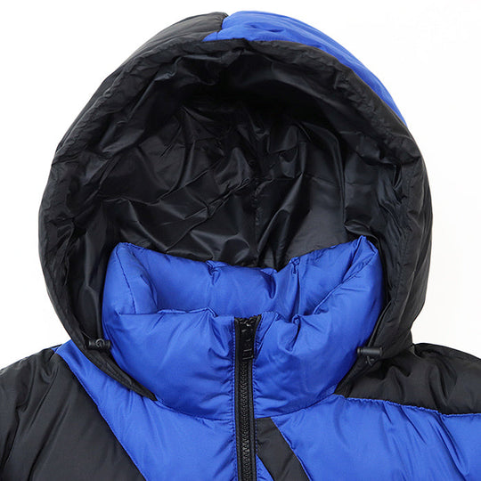 MONCLER GENIUS Down jacket 100% nylon [Filling] 90% down, 10% feather Black, Blue PLUGGERY mens 2 Used Authentic