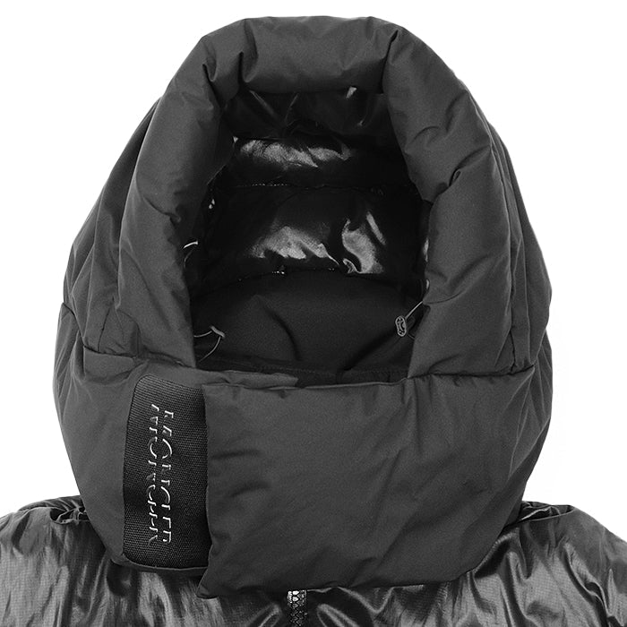 MONCLER Down jacket [Outer fabric] 100% polyester [Lining] 100% nylon [Filling] 90% down, 10% feather [Other fabric] 80% nylon, 20% polyurethane black ZUBAIR mens 2 Used Authentic