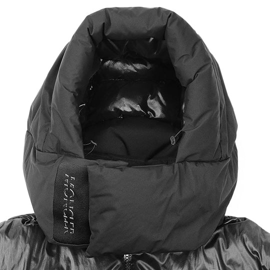 MONCLER Down jacket [Outer fabric] 100% polyester [Lining] 100% nylon [Filling] 90% down, 10% feather [Other fabric] 80% nylon, 20% polyurethane black ZUBAIR mens 2 Used Authentic