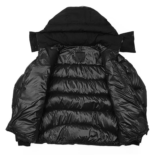 MONCLER Down jacket [Outer fabric] 100% polyester [Lining] 100% nylon [Filling] 90% down, 10% feather [Other fabric] 80% nylon, 20% polyurethane black ZUBAIR mens 2 Used Authentic