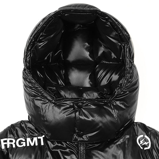 MONCLER GENIUS Down jacket 100% nylon [Filling] 90% down, 10% feather Black, White mens Used Authentic