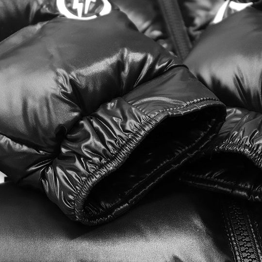 MONCLER GENIUS Down jacket 100% nylon [Filling] 90% down, 10% feather Black, White mens Used Authentic