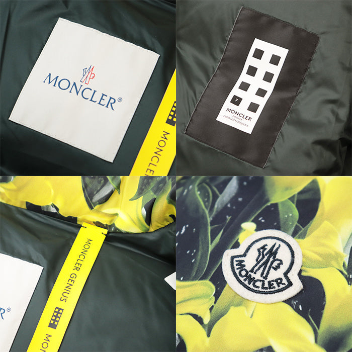 MONCLER GENIUS Down jacket 100% nylon [Filling] 90% down, 10% feather multicolor mens 1 Used Authentic
