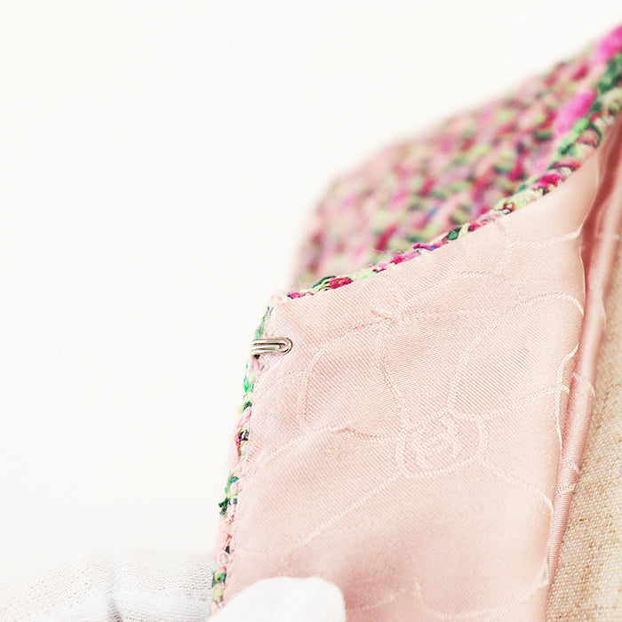 CHANEL Other outerwear Outer material: 1% acrylic, 1% polyester [Outer material] 28% rayon, 27% cotton [Lining] 100% silk Pink, Multicolor 02P P19117 44