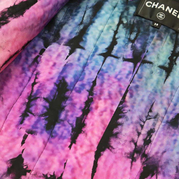 CHANEL Other outerwear [Outer material] 45% silk, 26% wool [Lining] 100% silk multicolor P64526 Women 38 Used Authentic