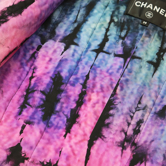 CHANEL Other outerwear [Outer material] 45% silk, 26% wool [Lining] 100% silk multicolor P64526 Women 38 Used Authentic