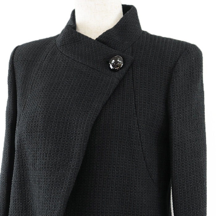 CHANEL Other outerwear [Outer material] 91% cotton, 9% polyamide [Lining] 100% silk black 38