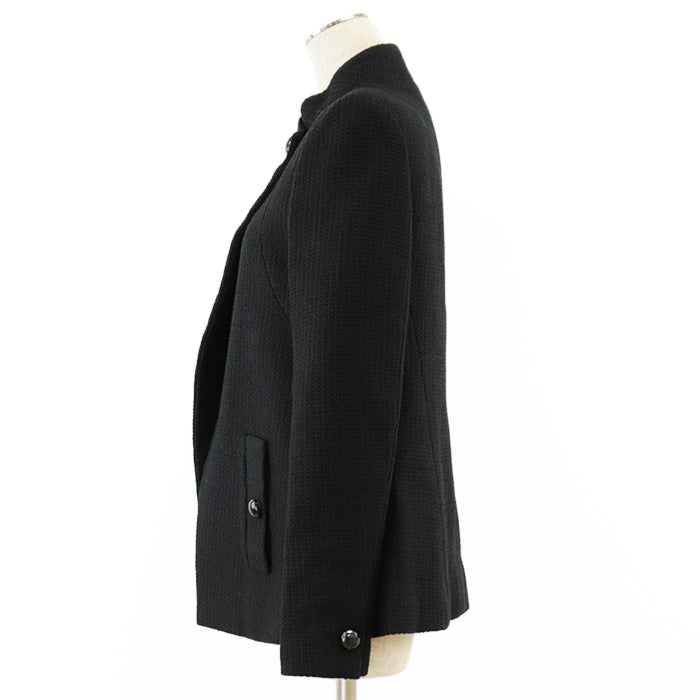 CHANEL Other outerwear [Outer material] 91% cotton, 9% polyamide [Lining] 100% silk black 38
