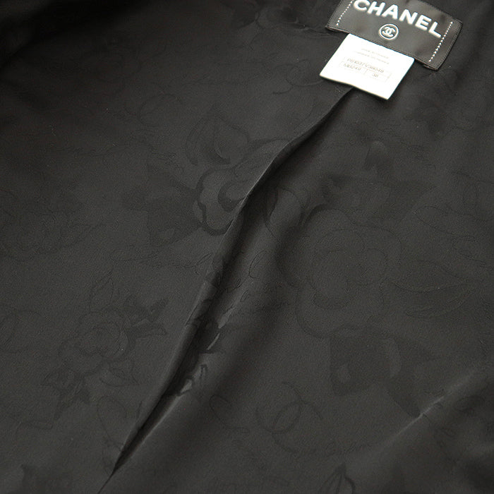 CHANEL Other outerwear [Outer material] 91% cotton, 9% polyamide [Lining] 100% silk black 38