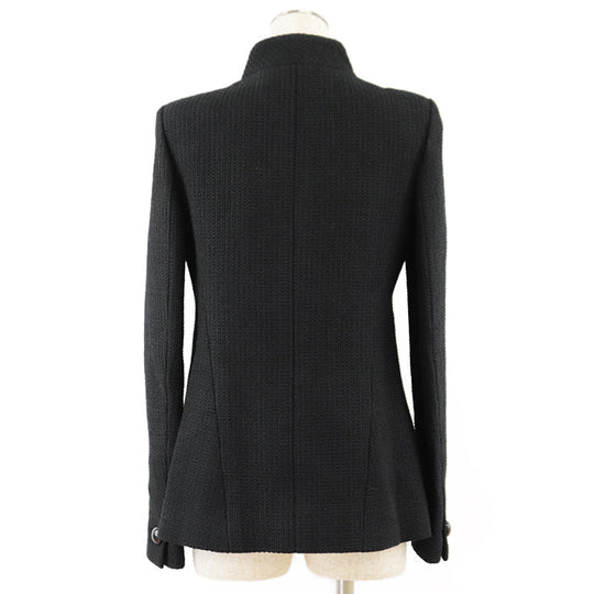 CHANEL Other outerwear [Outer material] 91% cotton, 9% polyamide [Lining] 100% silk black 38