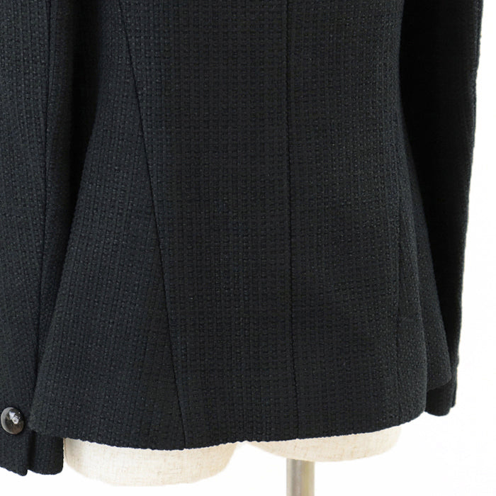 CHANEL Other outerwear [Outer material] 91% cotton, 9% polyamide [Lining] 100% silk black 38