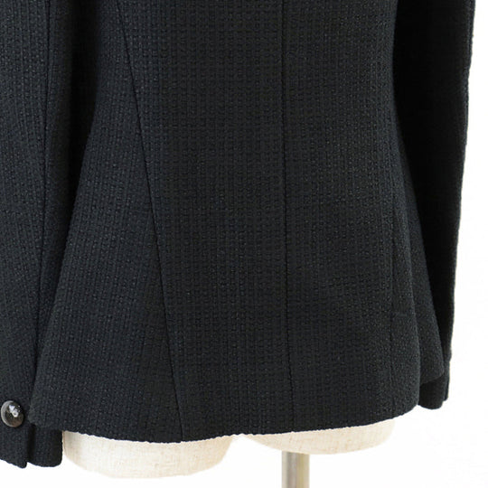 CHANEL Other outerwear [Outer material] 91% cotton, 9% polyamide [Lining] 100% silk black 38