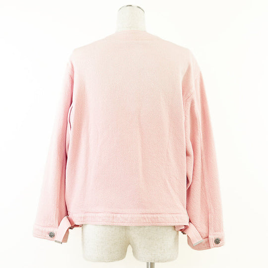 CHANEL Other outerwear [Outer material] 100% cotton [Lining] 100% silk pink P60751 Women 36 Used Authentic