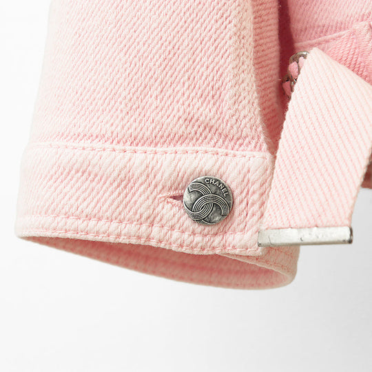 CHANEL Other outerwear [Outer material] 100% cotton [Lining] 100% silk pink P60751 Women 36 Used Authentic