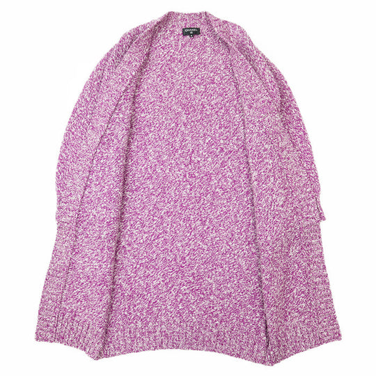 CHANEL knit cashmere Purple, White P59844 36