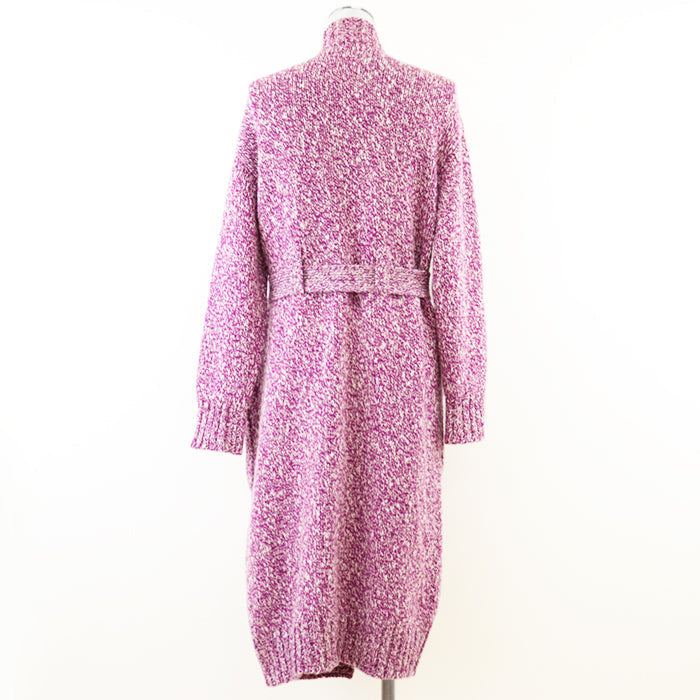 CHANEL knit cashmere Purple, White P59844 36