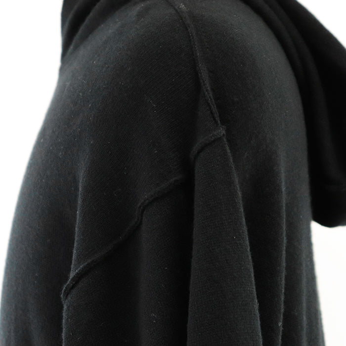 LOUIS VUITTON knit [Outer material] 98% cashmere, 1% silk black mens L Used Authentic