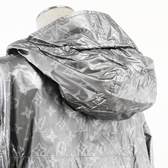 LOUIS VUITTON coat 100% rayon% Cancer meta Women 38 Used Authentic
