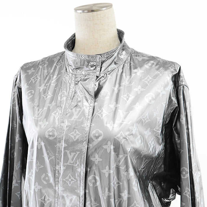 LOUIS VUITTON coat 100% rayon% Cancer meta Women 38 Used Authentic