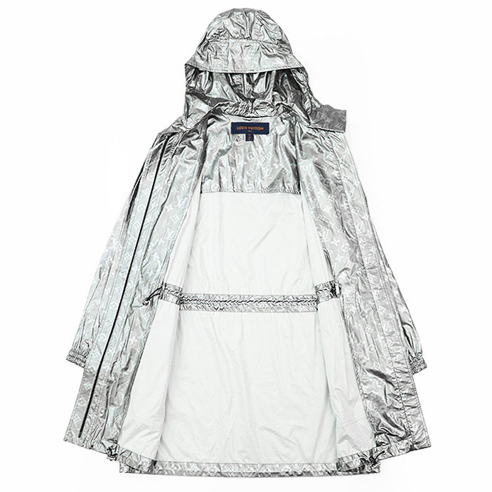 LOUIS VUITTON coat 100% rayon% Cancer meta Women 38 Used Authentic