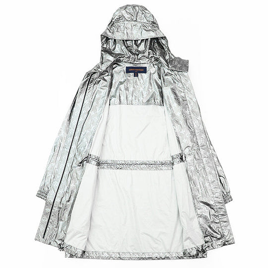 LOUIS VUITTON coat 100% rayon% Cancer meta Women 38 Used Authentic