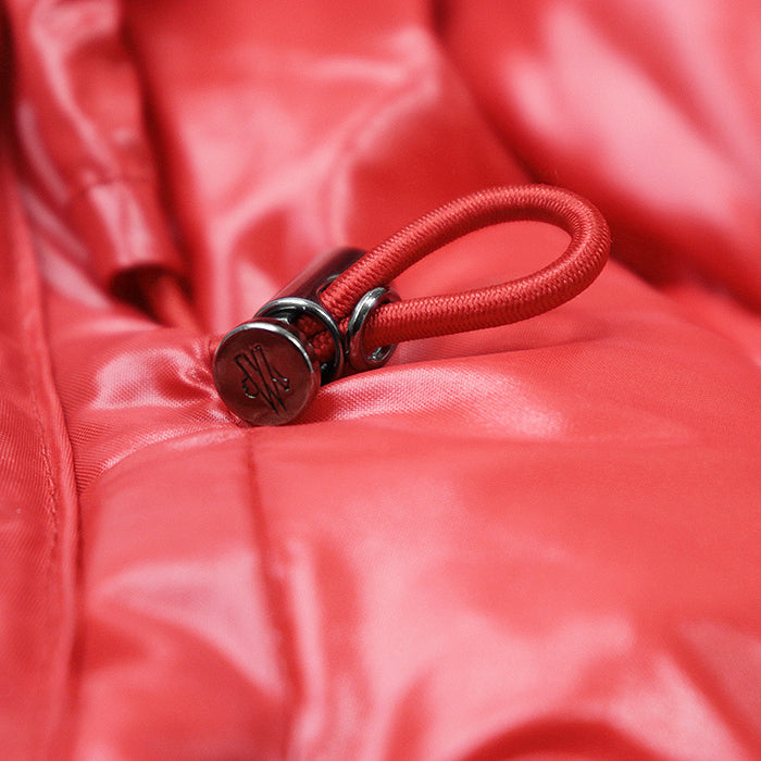 MONCLER Down jacket 100% nylon [Filling] 90% down, 10% feather Red MAYA mens 1 Used Authentic
