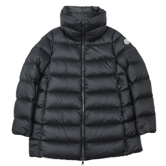 MONCLER Down jacket [Outer material] 100% nylon [Lining] 100% nylon [Filling] 90% down, 10% feather black Women 1 Used Authentic