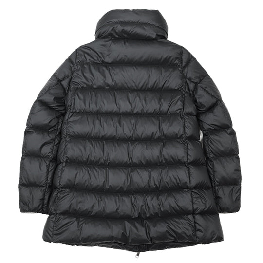 MONCLER Down jacket [Outer material] 100% nylon [Lining] 100% nylon [Filling] 90% down, 10% feather black Women 1 Used Authentic