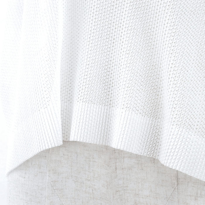 PLEATS PLEASE Cut Polyester (Unknown as the tag is missing) white Women The size is unknown because the tag has been cut off Used Authentic