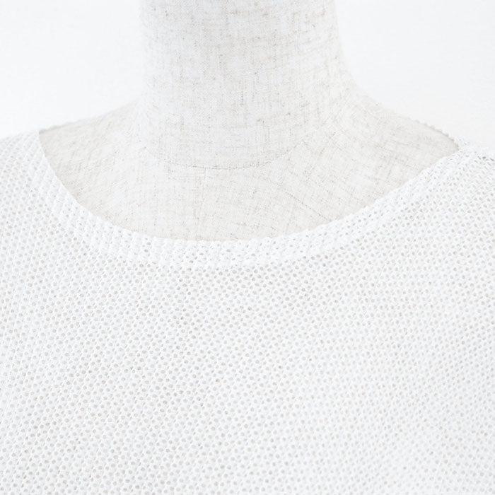 PLEATS PLEASE Cut Polyester (Unknown as the tag is missing) white Women The size is unknown because the tag has been cut off Used Authentic