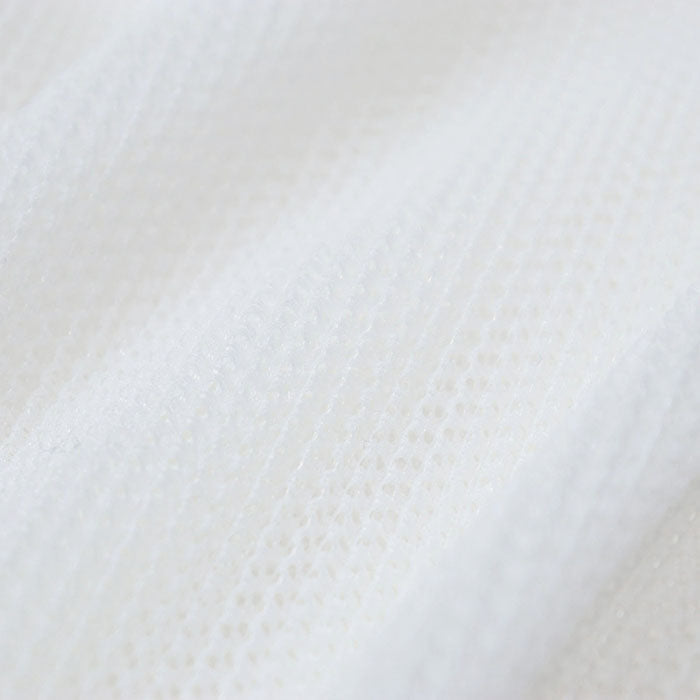 PLEATS PLEASE Cut Polyester (Unknown as the tag is missing) white Women The size is unknown because the tag has been cut off Used Authentic