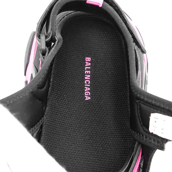 BALENCIAGA Sandals 617543 fabric% Black, Pink Women 36 Used Authentic