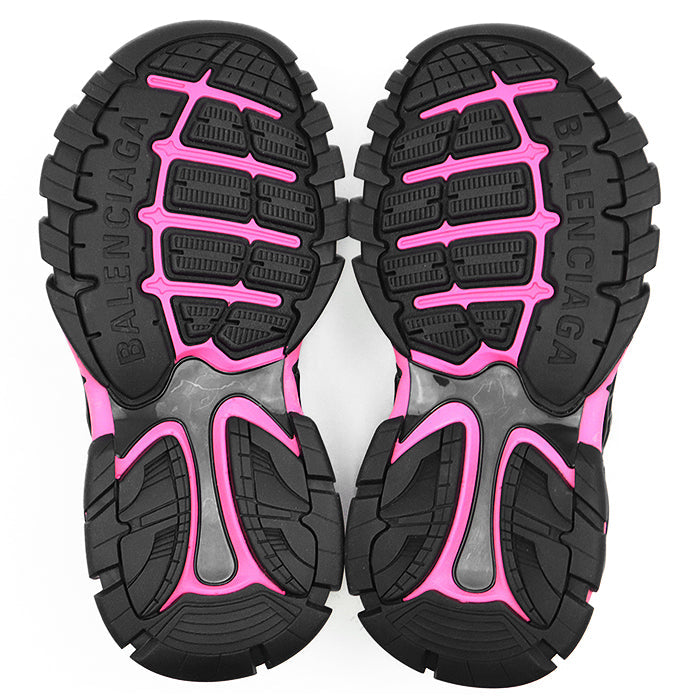 BALENCIAGA Sandals 617543 fabric% Black, Pink Women 36 Used Authentic
