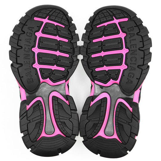 BALENCIAGA Sandals 617543 fabric% Black, Pink Women 36 Used Authentic