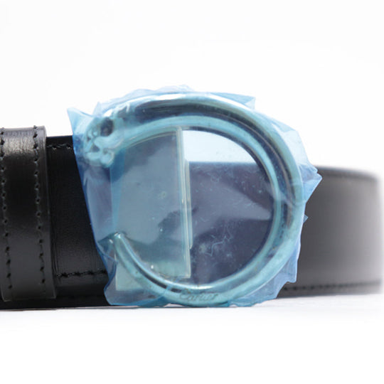 CARTIER belt Cowhide black