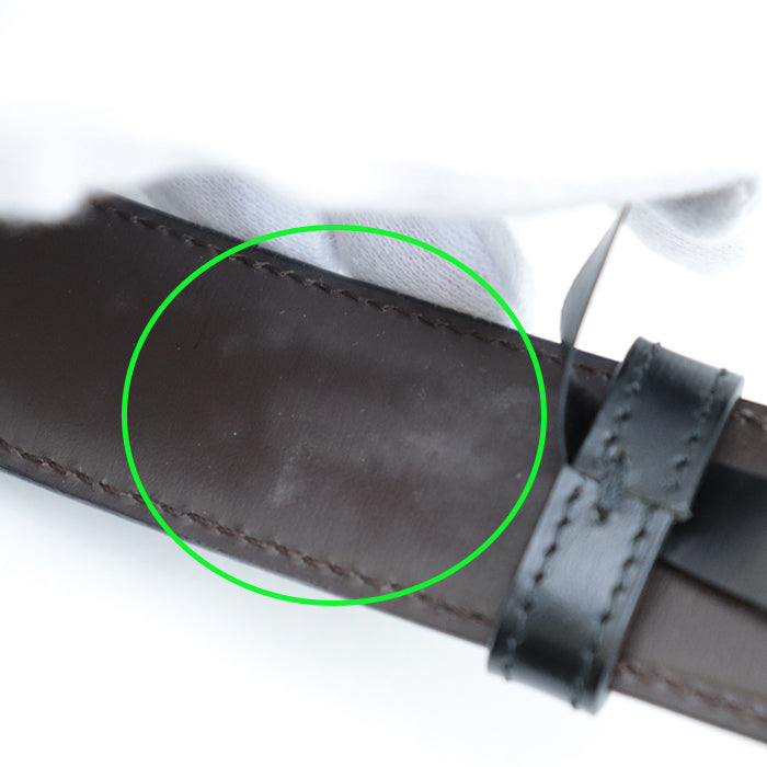 CARTIER belt Cowhide black