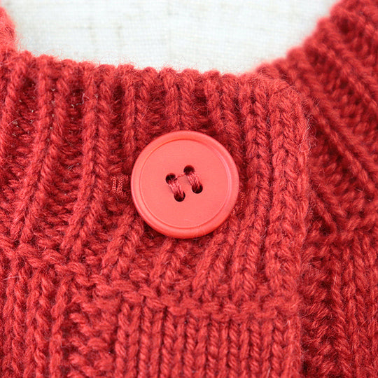 Miu Miu knit cashmere Red Women 40 Used Authentic