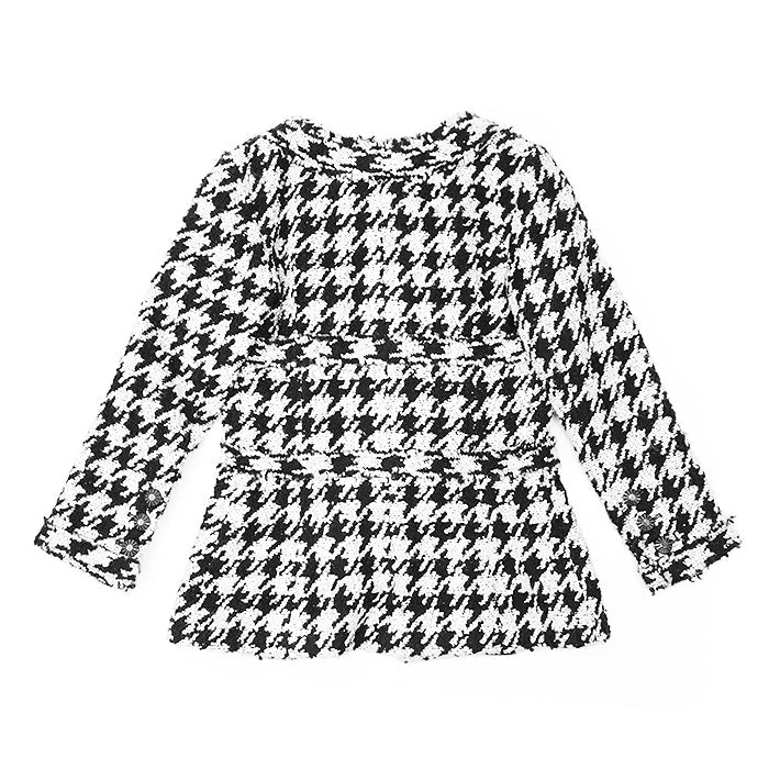 CHANEL Other outerwear P54595 [Outer material] 64% acrylic, 22% wool [Lining] 100% silk White black Women 38 Used Authentic