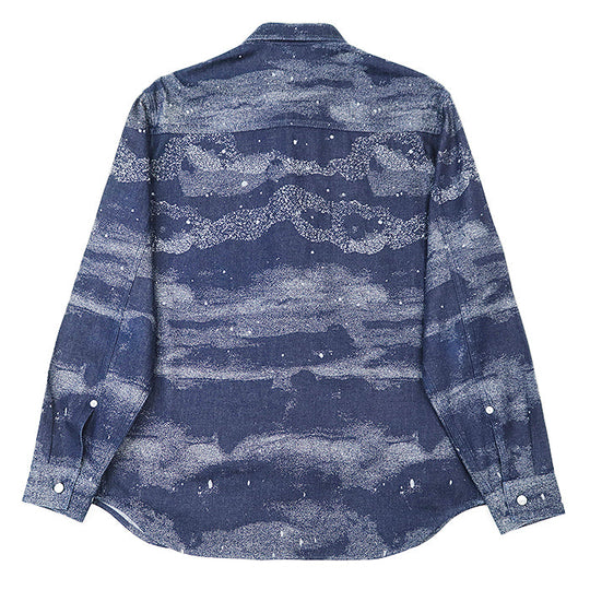 Dior Long sleeve shirt 043D584F5338 cotton Dark indigo 40